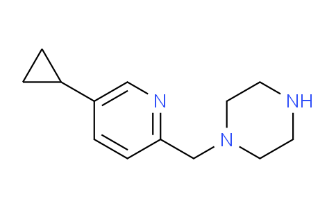 AM242658 | 1211592-05-0 | 1-((5-Cyclopropylpyridin-2-yl)methyl)piperazine