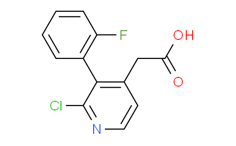 AM24267 | 1227511-75-2 | 2-Chloro-3-(2-fluorophenyl)pyridine-4-acetic acid