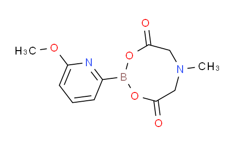 AM242688 | 1227700-45-9 | 2-(6-Methoxypyridin-2-yl)-6-methyl-1,3,6,2-dioxazaborocane-4,8-dione