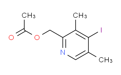(4-Iodo-3,5-dimethylpyridin-2-yl)methyl acetate
