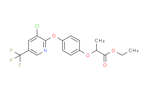 Ethyl 2-(4-((3-chloro-5-(trifluoromethyl)pyridin-2-yl)oxy)phenoxy)propanoate
