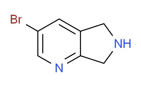 3-Bromo-6,7-dihydro-5H-pyrrolo[3,4-b]pyridine