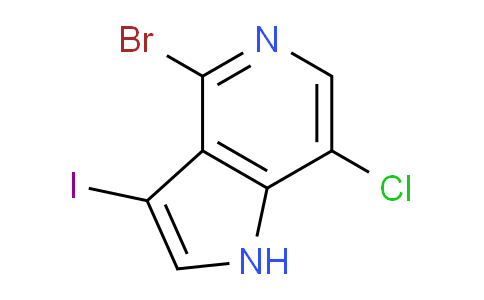 4-Bromo-7-chloro-3-iodo-1H-pyrrolo[3,2-c]pyridine