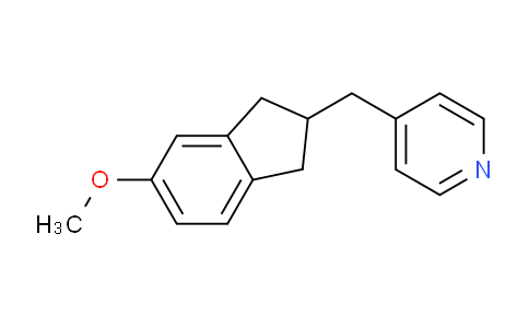 AM242756 | 154932-73-7 | 4-((5-Methoxy-2,3-dihydro-1H-inden-2-yl)methyl)pyridine