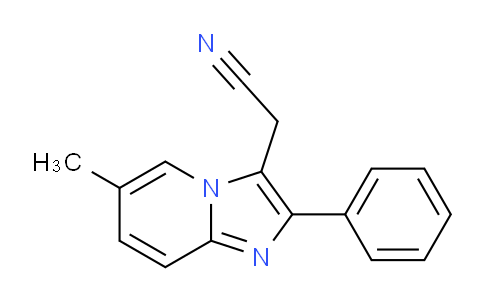 2-(6-Methyl-2-phenylimidazo[1,2-a]pyridin-3-yl)acetonitrile