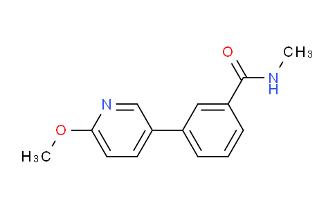 AM242826 | 1375069-23-0 | 3-(6-Methoxypyridin-3-yl)-N-methylbenzamide