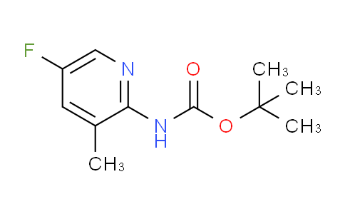 tert-Butyl (5-fluoro-3-methylpyridin-2-yl)carbamate