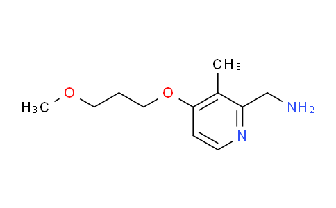 (4-(3-Methoxypropoxy)-3-methylpyridin-2-yl)methanamine