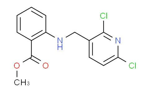 Methyl 2-(((2,6-dichloropyridin-3-yl)methyl)amino)benzoate