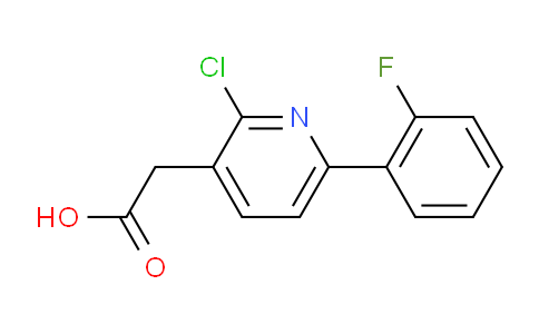 AM24285 | 1227602-45-0 | 2-Chloro-6-(2-fluorophenyl)pyridine-3-acetic acid