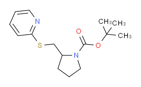 AM242855 | 1353967-38-0 | tert-Butyl 2-((pyridin-2-ylthio)methyl)pyrrolidine-1-carboxylate