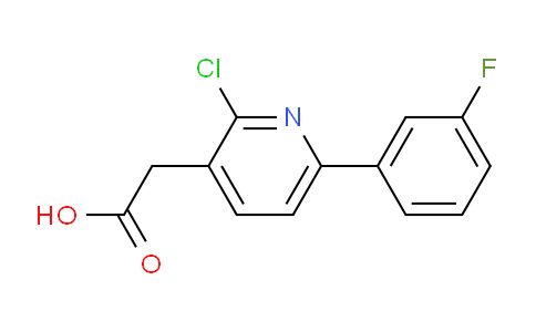 AM24286 | 1227594-52-6 | 2-Chloro-6-(3-fluorophenyl)pyridine-3-acetic acid