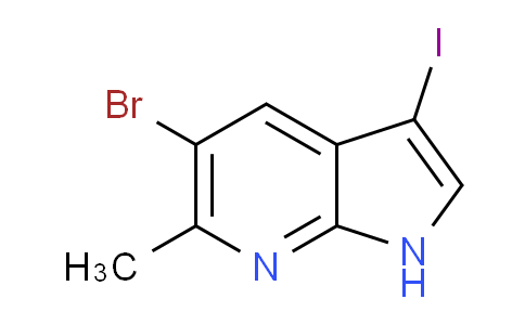 AM242866 | 1000343-82-7 | 5-Bromo-3-iodo-6-methyl-1H-pyrrolo[2,3-b]pyridine