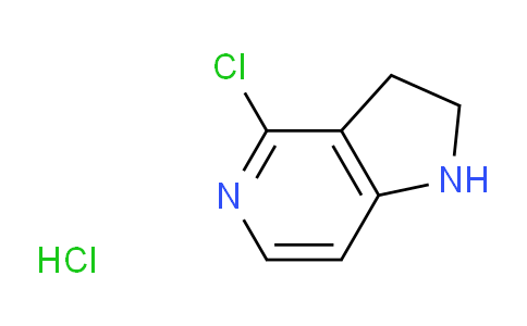 AM242871 | 1241725-93-8 | 4-Chloro-2,3-dihydro-1H-pyrrolo[3,2-c]pyridine hydrochloride