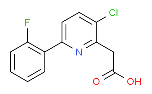 AM24288 | 1227511-89-8 | 3-Chloro-6-(2-fluorophenyl)pyridine-2-acetic acid