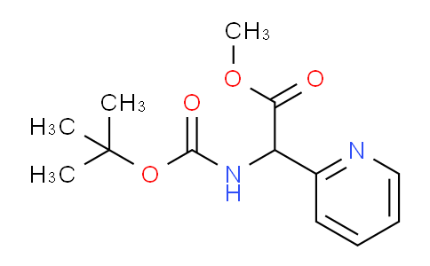 AM242897 | 1001426-31-8 | Methyl 2-(Boc-amino)-2-(2-pyridyl)acetate