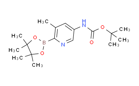 AM242915 | 1310384-90-7 | tert-Butyl (5-methyl-6-(4,4,5,5-tetramethyl-1,3,2-dioxaborolan-2-yl)pyridin-3-yl)carbamate