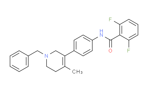 AM242917 | 944917-32-2 | N-(4-(1-Benzyl-4-methyl-1,2,5,6-tetrahydropyridin-3-yl)phenyl)-2,6-difluorobenzamide