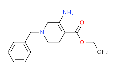 Ethyl 5-amino-1-benzyl-1,2,3,6-tetrahydropyridine-4-carboxylate