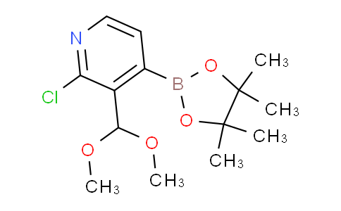 AM242989 | 1315341-84-4 | 2-Chloro-3-(dimethoxymethyl)-4-(4,4,5,5-tetramethyl-1,3,2-dioxaborolan-2-yl)pyridine