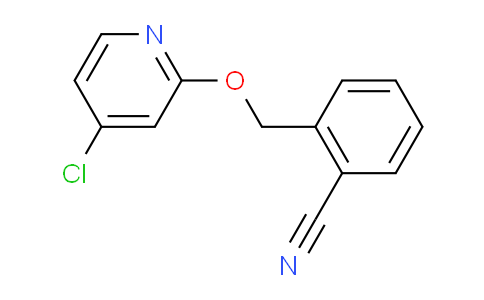 2-(((4-Chloropyridin-2-yl)oxy)methyl)benzonitrile
