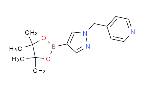 4-((4-(4,4,5,5-Tetramethyl-1,3,2-dioxaborolan-2-yl)-1H-pyrazol-1-yl)methyl)pyridine