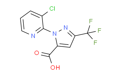 1-(3-Chloropyridin-2-yl)-3-(trifluoromethyl)-1H-pyrazole-5-carboxylic acid