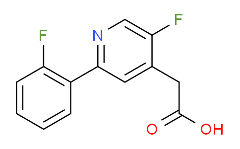 AM24303 | 1227589-71-0 | 5-Fluoro-2-(2-fluorophenyl)pyridine-4-acetic acid