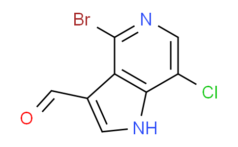 AM243032 | 1000341-99-0 | 4-Bromo-7-chloro-1H-pyrrolo[3,2-c]pyridine-3-carbaldehyde