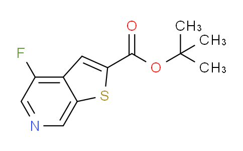 tert-Butyl 4-fluorothieno[2,3-c]pyridine-2-carboxylate