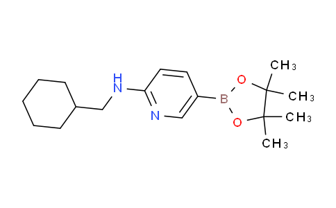 AM243046 | 1309981-26-7 | N-(Cyclohexylmethyl)-5-(4,4,5,5-tetramethyl-1,3,2-dioxaborolan-2-yl)pyridin-2-amine