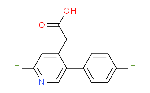AM24309 | 1227595-45-0 | 2-Fluoro-5-(4-fluorophenyl)pyridine-4-acetic acid