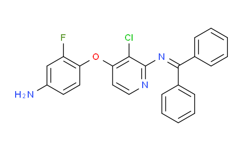 AM243113 | 1174046-76-4 | 4-(4-Amino-2-fluorophenoxy)-3-chloro-N-(diphenylmethylene)pyridin-2-amine