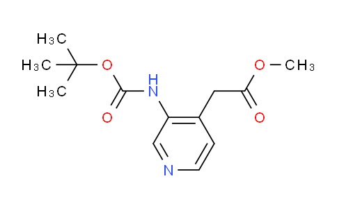 AM243152 | 1260789-40-9 | Methyl 2-(3-((tert-butoxycarbonyl)amino)pyridin-4-yl)acetate