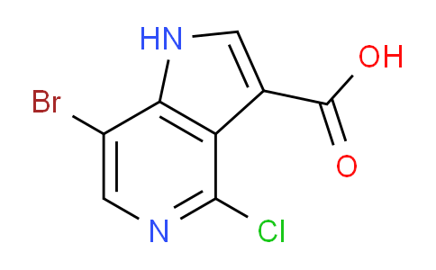 AM243155 | 1000342-13-1 | 7-Bromo-4-chloro-1H-pyrrolo[3,2-c]pyridine-3-carboxylic acid