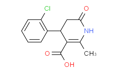 4-(2-Chlorophenyl)-2-methyl-6-oxo-1,4,5,6-tetrahydropyridine-3-carboxylic acid