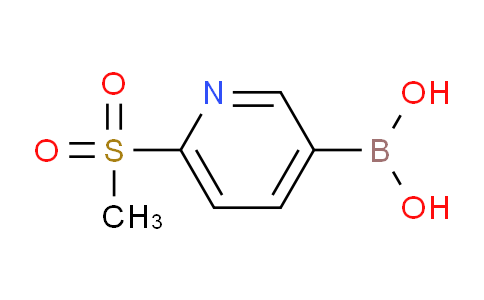(6-(Methylsulfonyl)pyridin-3-yl)boronic acid
