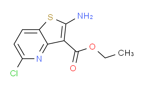 Ethyl 2-amino-5-chlorothieno[3,2-b]pyridine-3-carboxylate