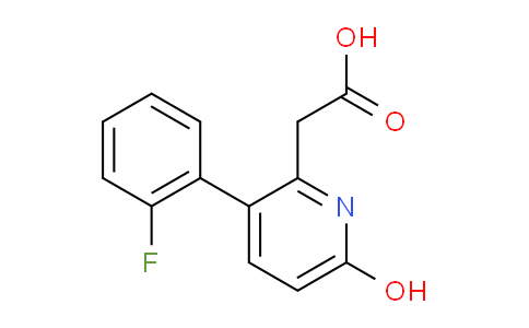 AM24325 | 1227589-83-4 | 3-(2-Fluorophenyl)-6-hydroxypyridine-2-acetic acid