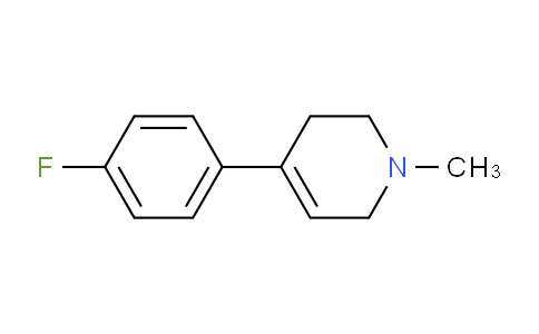 4-(4-Fluorophenyl)-1-methyl-1,2,3,6-tetrahydropyridine