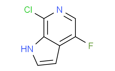 7-Chloro-4-fluoro-1H-pyrrolo[2,3-c]pyridine