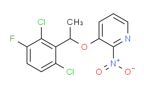 3-(1-(2,6-Dichloro-3-fluorophenyl)ethoxy)-2-nitropyridine