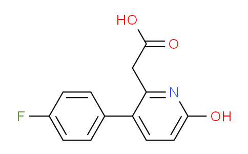 AM24327 | 1227561-75-2 | 3-(4-Fluorophenyl)-6-hydroxypyridine-2-acetic acid