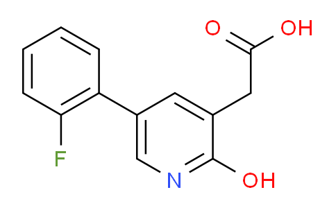 AM24328 | 1227595-82-5 | 5-(2-Fluorophenyl)-2-hydroxypyridine-3-acetic acid