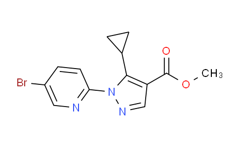 AM243292 | 1150164-26-3 | Methyl 1-(5-bromopyridin-2-yl)-5-cyclopropyl-1H-pyrazole-4-carboxylate