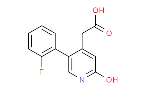 AM24331 | 1227513-62-3 | 5-(2-Fluorophenyl)-2-hydroxypyridine-4-acetic acid