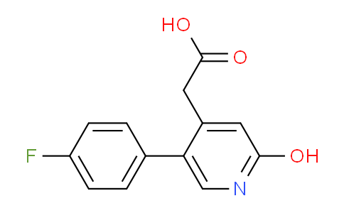 AM24333 | 1227595-86-9 | 5-(4-Fluorophenyl)-2-hydroxypyridine-4-acetic acid