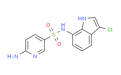 AM243330 | 165668-55-3 | 6-Amino-N-(3-chloro-1H-indol-7-yl)pyridine-3-sulfonamide
