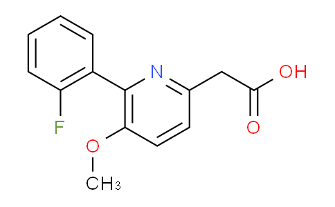 AM24334 | 1227513-69-0 | 6-(2-Fluorophenyl)-5-methoxypyridine-2-acetic acid