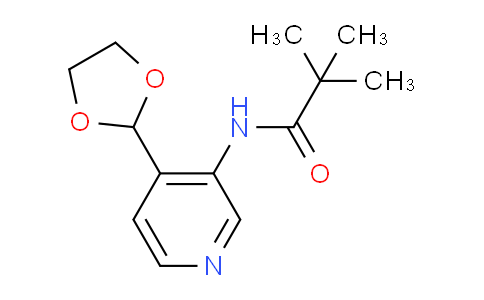 AM243361 | 869735-24-0 | N-(4-(1,3-Dioxolan-2-yl)pyridin-3-yl)pivalamide